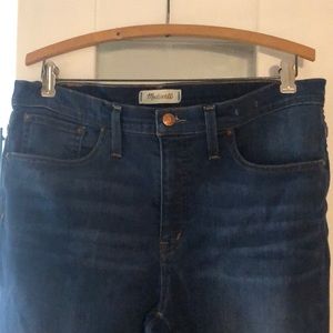 Madewell Cali Bootcut cropped jeans
